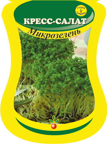 Микрозелень Кресс-салат 1 г. (сем. Россия)