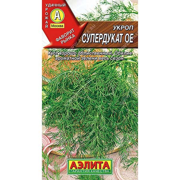 Укроп Супердукат, (Аэлита)