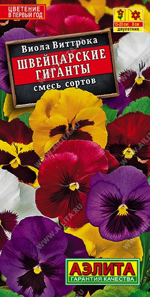 Виола Швейцарские гиганты Смесь (Аэлита)