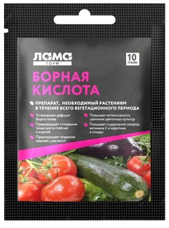 Борная кислота, 10 г (ЛАМАторф)